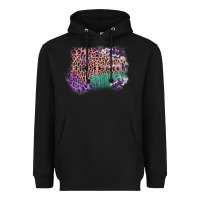 Black Leopard, Cowhide, Wood Pattern Frame Heavyweight Hoodie - Bettercallsaul