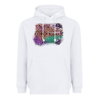 White Leopard, Cowhide, Wood Pattern Frame Heavyweight Hoodie - Bettercallsaul