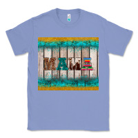 Colony Blue western turquoise mama Classic Tee - BarkalooDesign
