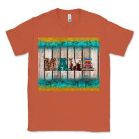 Copper western turquoise mama Classic Tee - BarkalooDesign