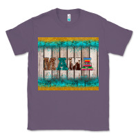 Lavender western turquoise mama Classic Tee - BarkalooDesign