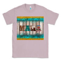 Lilac western turquoise mama Classic Tee - BarkalooDesign