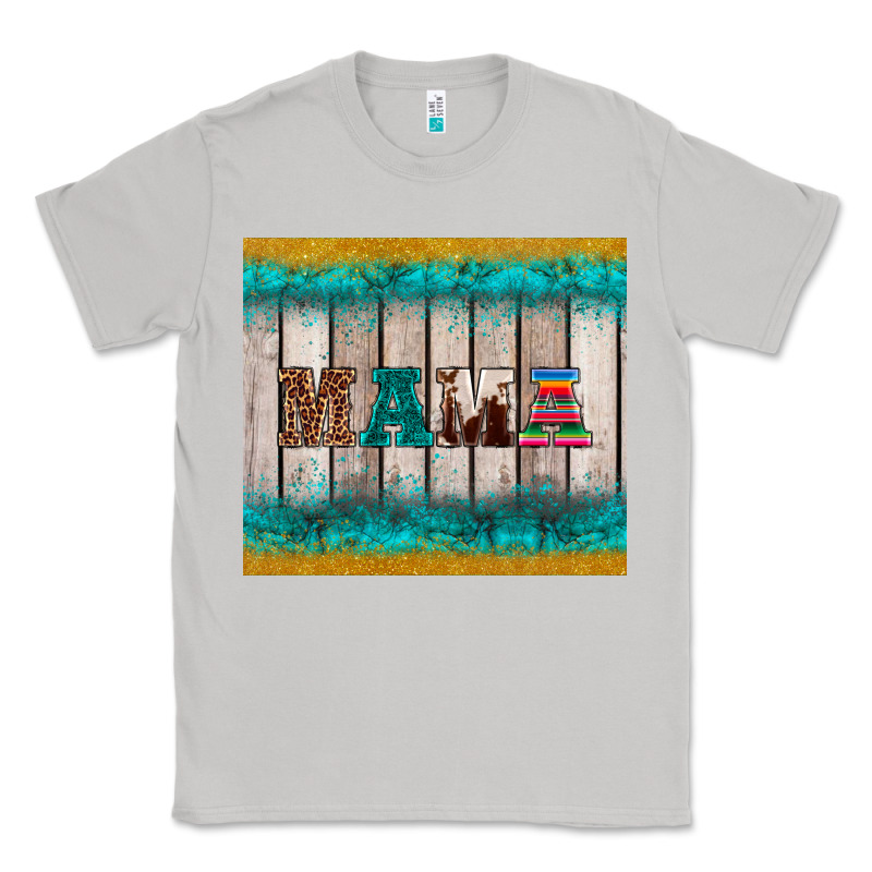 Western Turquoise Mama Classic Tee by BarkalooDesign | Teevron