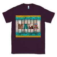 Plum western turquoise mama Classic Tee - BarkalooDesign