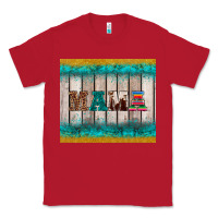 Red western turquoise mama Classic Tee - BarkalooDesign