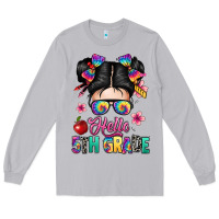 Moon Dust hello fifth grade Long Sleeve Tee - texasbilliewilder