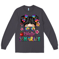 Smoke hello fifth grade Long Sleeve Tee - texasbilliewilder