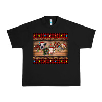 Black hohoho christmas cows Urban Heavy Tee - RanaPortraitStore