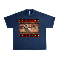 Navy hohoho christmas cows Urban Heavy Tee - RanaPortraitStore