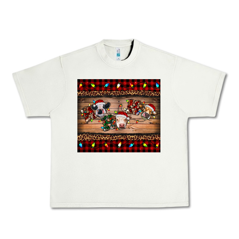 Hohoho Christmas Cows Urban Heavy Tee by RanaPortraitStore | Teevron