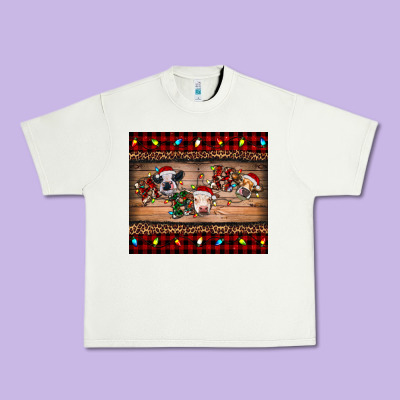 Urban Heavy Tee hohoho christmas cows