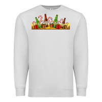 Dove Grey beer bottles for christmas Premium Sweatshirt - AdoDesignShop