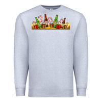 Heather Grey beer bottles for christmas Premium Sweatshirt - AdoDesignShop
