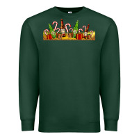 Sports Green beer bottles for christmas Premium Sweatshirt - AdoDesignShop