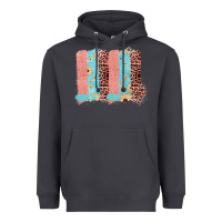 Smoke Sunflower Leopard Jute Pattern Brushstrokes Heavyweight Hoodie - Bettercallsaul