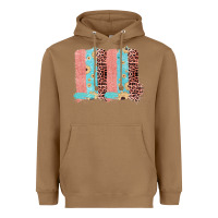 Toasted Coconut Sunflower Leopard Jute Pattern Brushstrokes Heavyweight Hoodie - Bettercallsaul