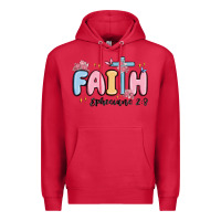 Cardinal faith ephesians 2 8 Premium Hoodie - MaliasSmallBusiness