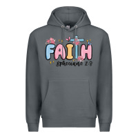 Rock faith ephesians 2 8 Premium Hoodie - MaliasSmallBusiness