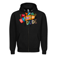 Black dude Zipper Hoodie - CowhideDigitalArt