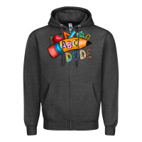 Charcoal Heather dude Zipper Hoodie - CowhideDigitalArt