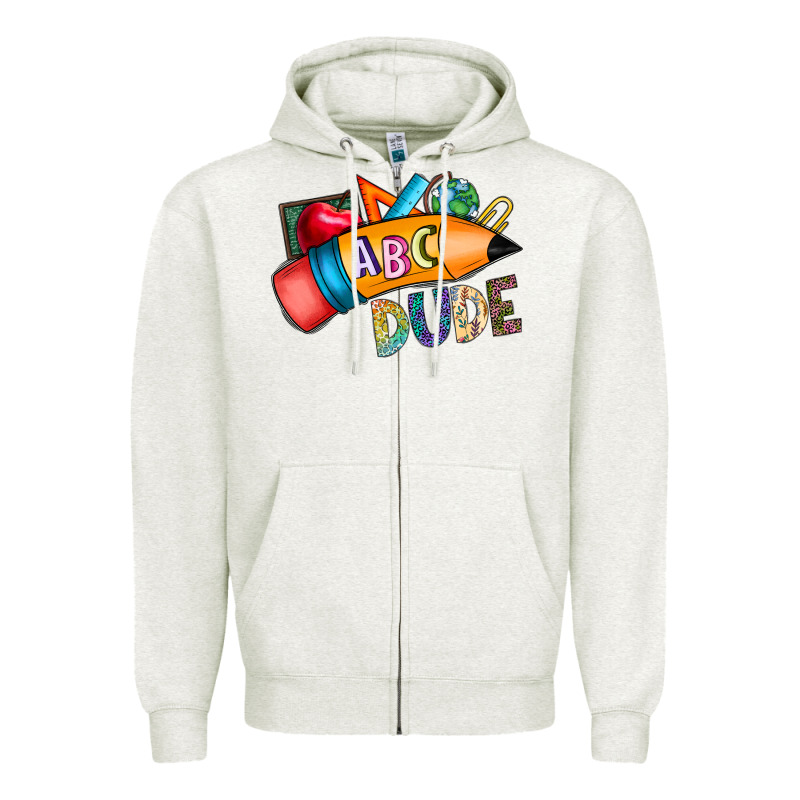 Dude Zipper Hoodie by CowhideDigitalArt | Teevron