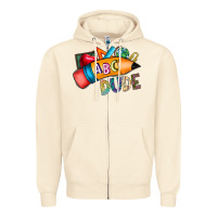 Sandshell dude Zipper Hoodie - CowhideDigitalArt