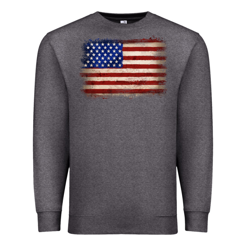 American Flag Premium Sweatshirt by JahusDesignShop | Teevron