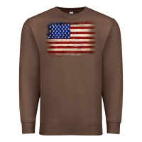 Chestnut American flag Premium Sweatshirt - JahusDesignShop