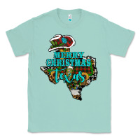 Seafoam merry christmas texas Classic Tee - RanaPortraitStore