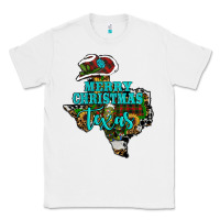 White merry christmas texas Classic Tee - RanaPortraitStore