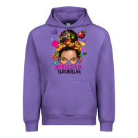 Tulip preschool teacher life  messy bun Urban Hoodie - NancyCooperArtShop