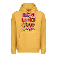 Mustard happy looks good on you Premium Hoodie - MaliasSmallBusiness