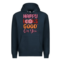 Navy happy looks good on you Premium Hoodie - MaliasSmallBusiness