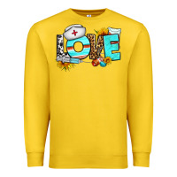 Lemon love nurse western Premium Sweatshirt - BundleAndBundleShop