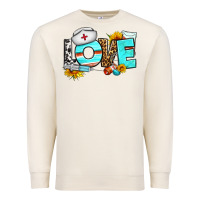 Sandshell love nurse western Premium Sweatshirt - BundleAndBundleShop