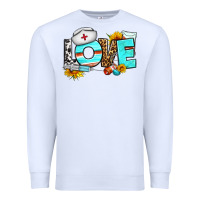 White love nurse western Premium Sweatshirt - BundleAndBundleShop