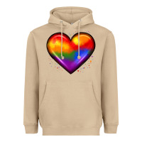 Mushroom pride heart Heavyweight Hoodie - JahusDesignShop