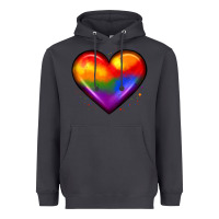Smoke pride heart Heavyweight Hoodie - JahusDesignShop