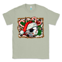Matcha Soccer Ball Christmas With Hat And Candy Cane Classic Tee - FaDigitalArtStudio