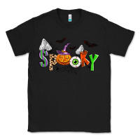 Black halloween spooky Classic Tee - Zillion Design Studio