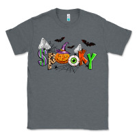 Charcoal Heather halloween spooky Classic Tee - Zillion Design Studio
