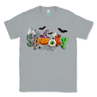Heather Grey halloween spooky Classic Tee - Zillion Design Studio