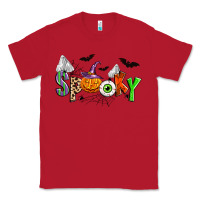 Red halloween spooky Classic Tee - Zillion Design Studio