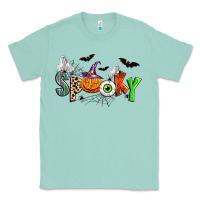 Seafoam halloween spooky Classic Tee - Zillion Design Studio