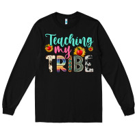 Black teaching my tribe Long Sleeve Tee - Zillion Design Studio