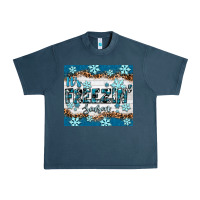 Midnight Navy it's freezin season Urban Heavy Tee - RanaPortraitStore