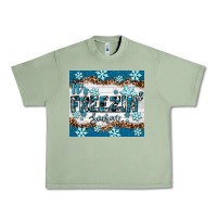Oil Green it's freezin season Urban Heavy Tee - RanaPortraitStore