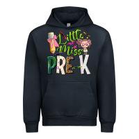 Navy little miss pre k Urban Hoodie - NancyCooperArtShop
