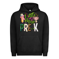 Pigment Black little miss pre k Urban Hoodie - NancyCooperArtShop