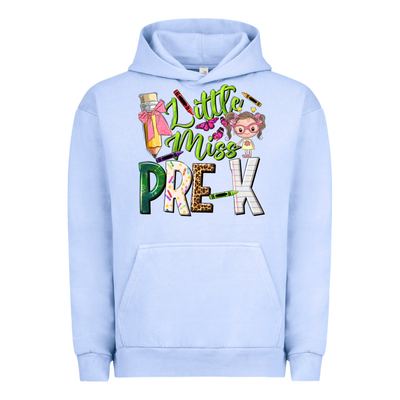 Little Miss Pre K Urban Hoodie by NancyCooperArtShop | Teevron